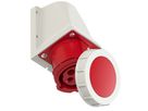 Plastic wall socket CEE 32A/400V, 3P+PE/6h, IP67