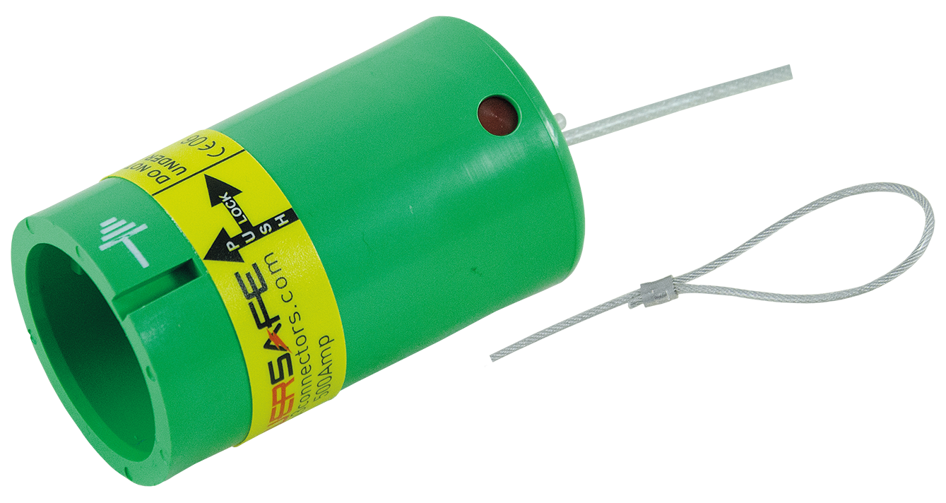Protective cap IP67 green