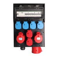 Hartgummiverteiler Typ 7400, schwarz