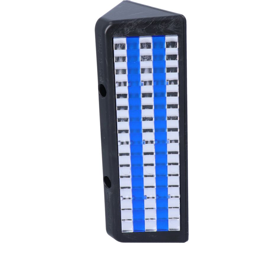 Wildwarnreflektor weiss/blau, Material ASA,
