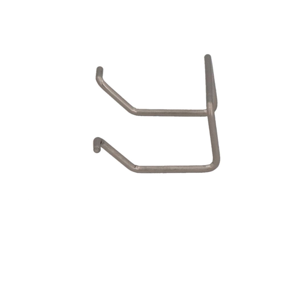 Safety clip, pull-out safety device for angled cable plug