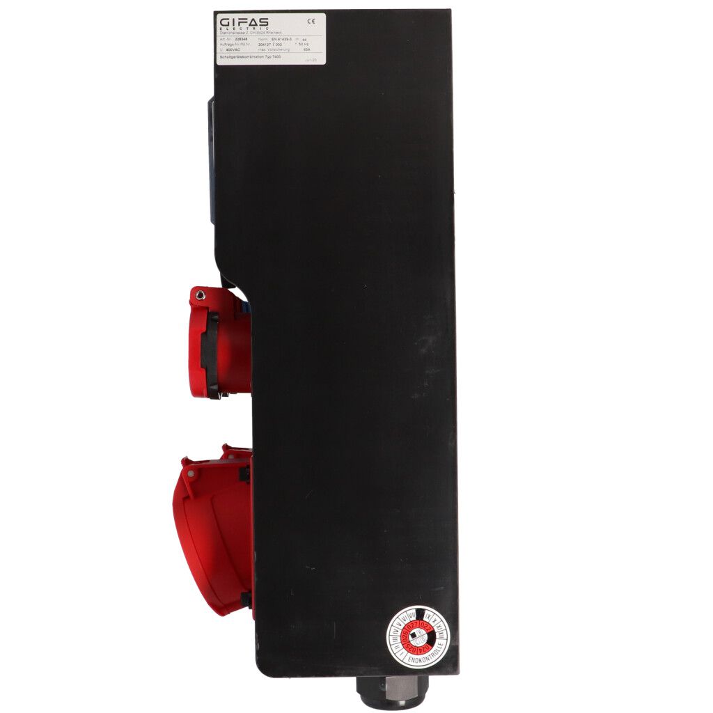 <p style="margin:0;">Quadro elettrico in gomma dura tipo 7400, nero