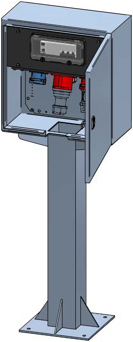Boîtier de distribution apparent V2A