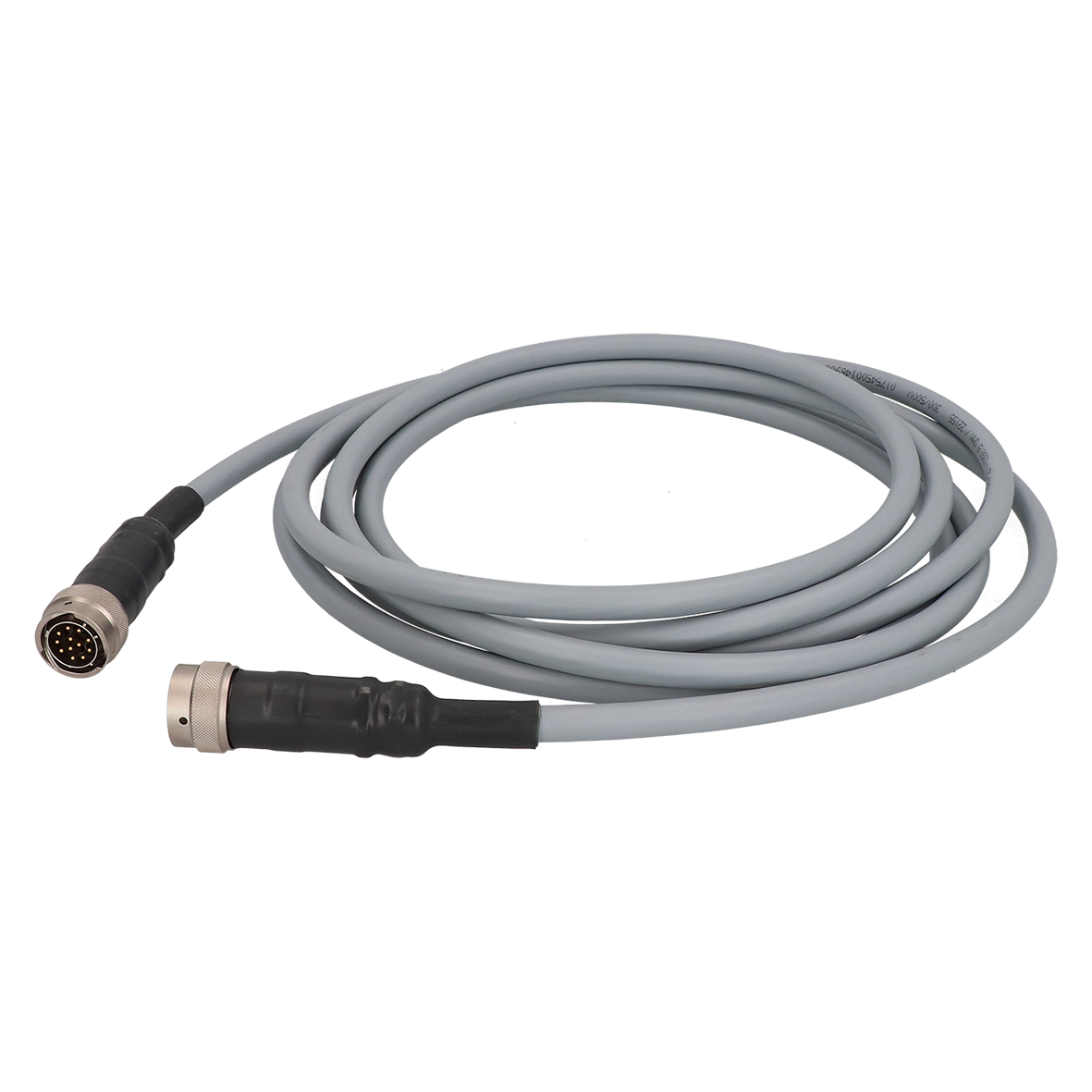 Connection cable with connector 12x1.5 mm² PUR,