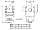 Plastic wall plug CEE IP44