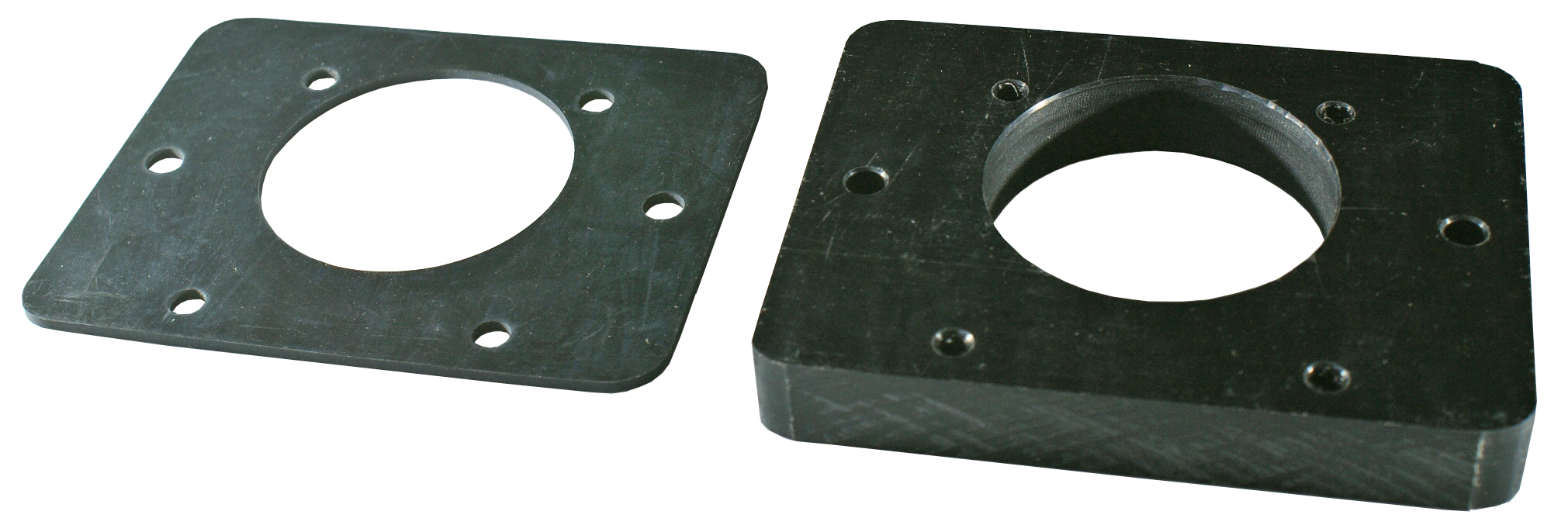 Adapterplatte Hartgummi