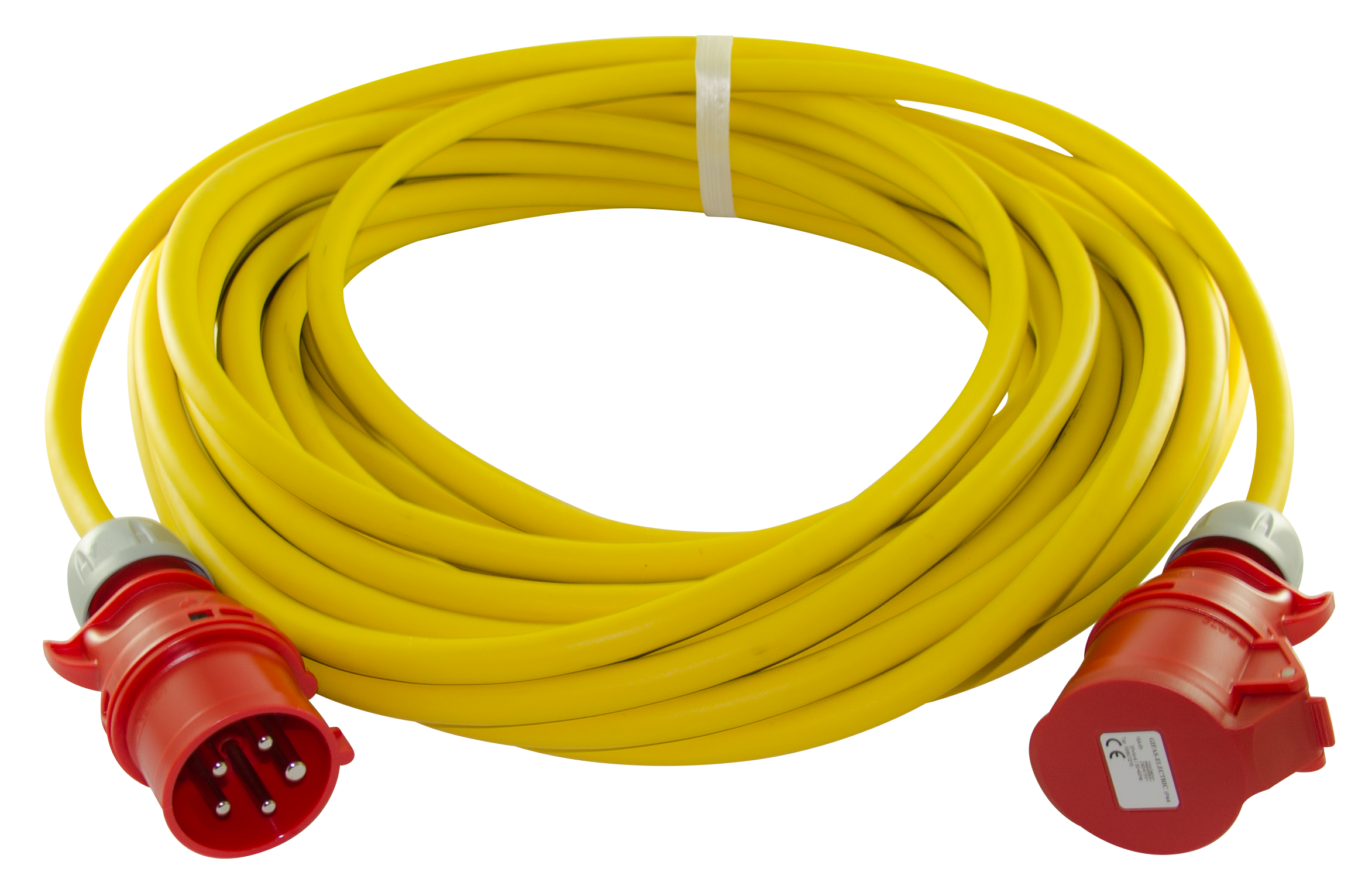 Extension cable GIFAFLEX, yellow RAL 1021