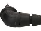 Winkelstecker Typ 23 IP55230V/16A/P+N+PE schwarz
