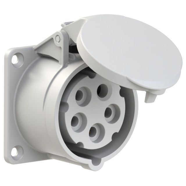 Plastic built-in socket CEE IP44/IP54