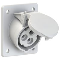 Plastic built-in socket CEE IP44/IP54