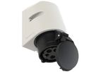 Wall socket CEE 16A/500V, 3P+N+PE/7h, IP44