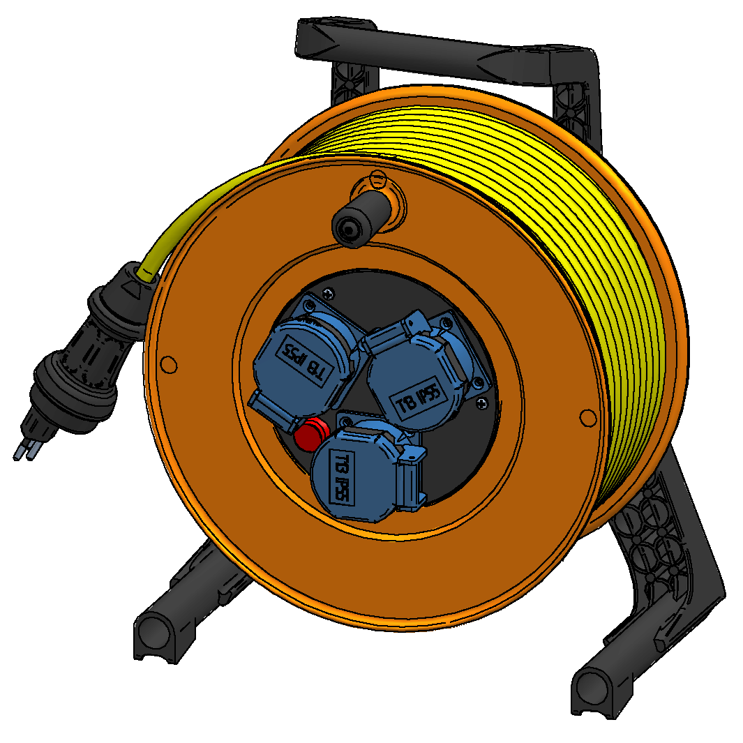 Cable reel plastic type 510, 230V