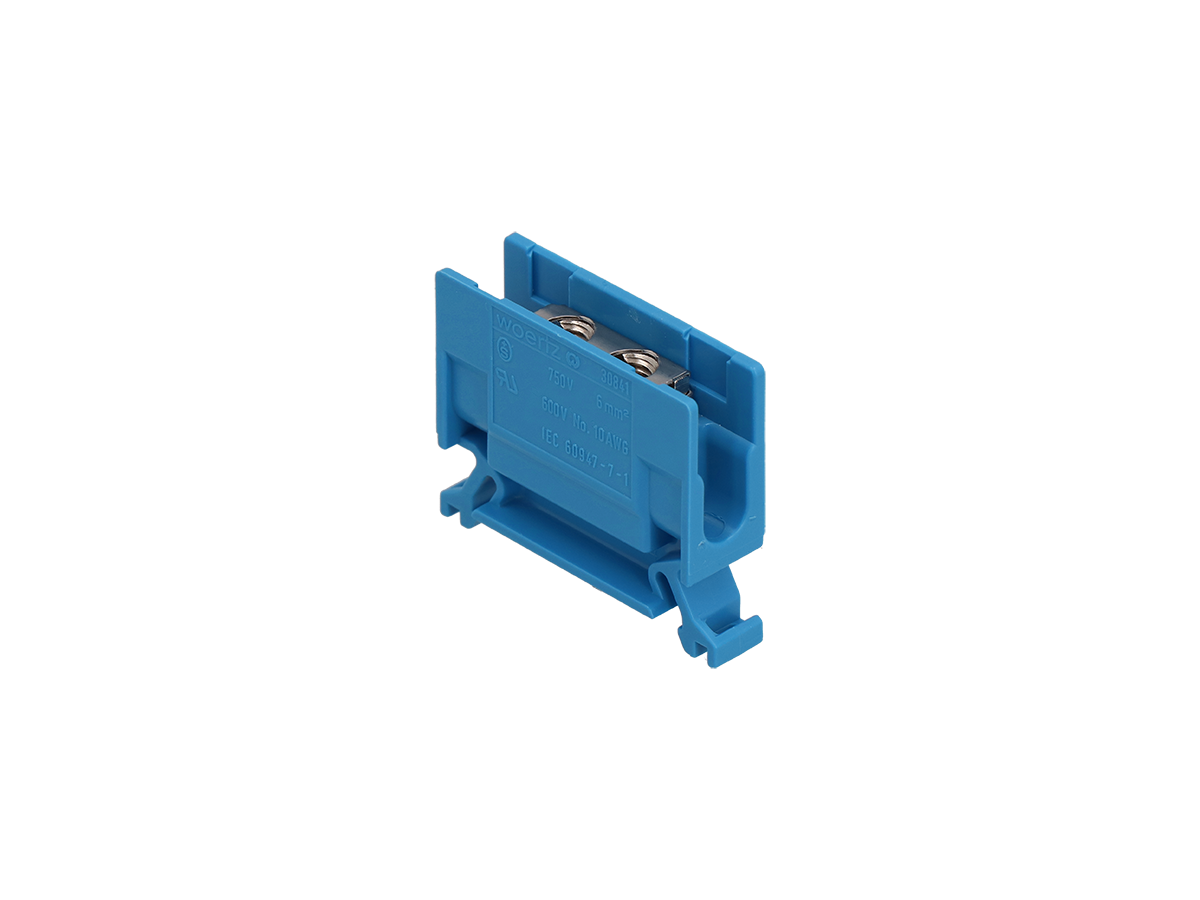 Junction terminal 6mm² blue 