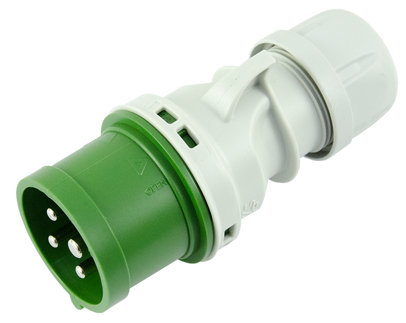 Spina in plastica reistente CEE IP44/IP54