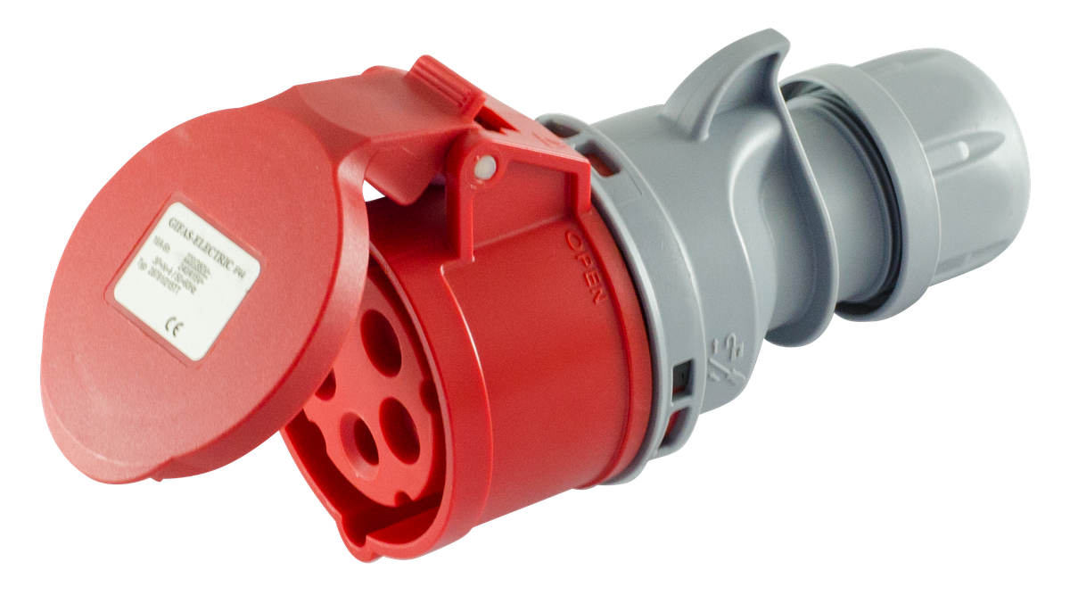 Presa in plastica dura CEE IP44/IP54