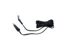 Charger connection cable with plug for