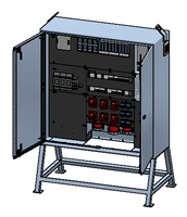 Main distributor box 400A, stainless steel