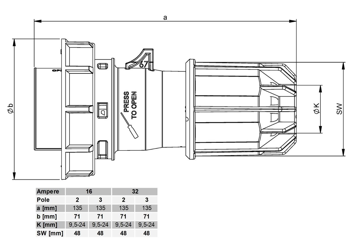 Fiche CEE en matière synthétique IP44