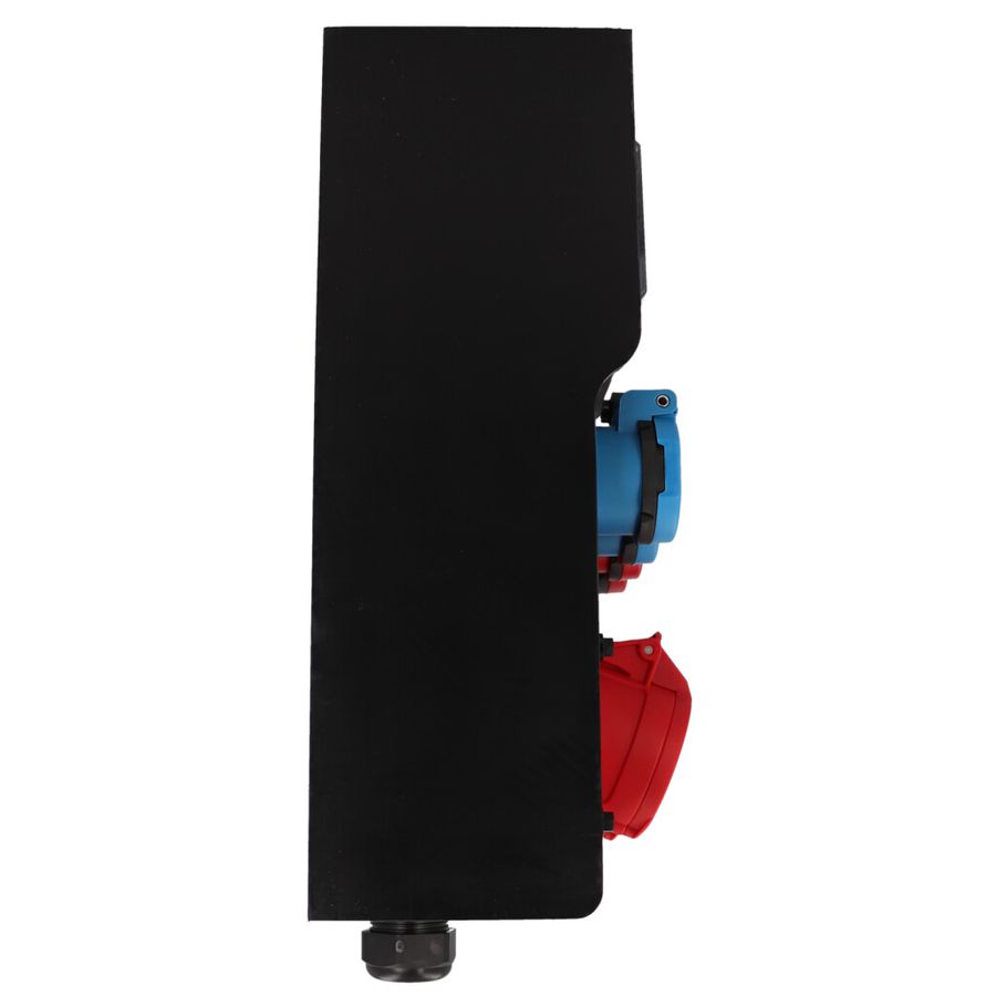 Steckdosenverteiler Hartgummi Typ 7400 schwarz