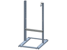 Support acier inox 800mmpour boîtier en butyl-caoutchouc GIFAS