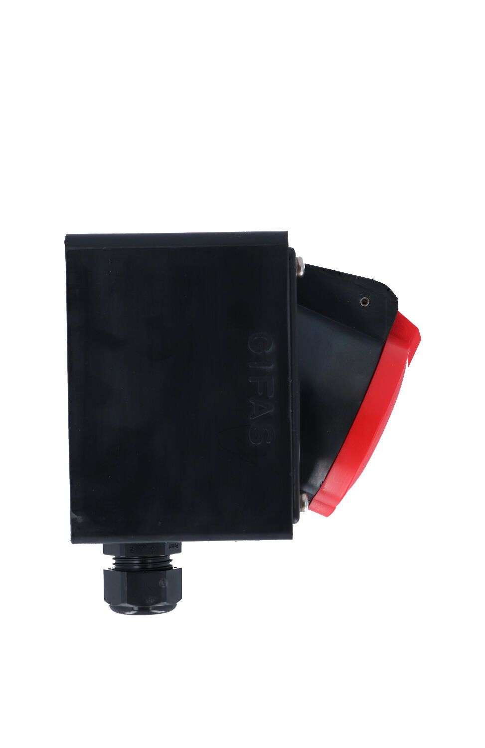 Solid rubber wall socket CEE