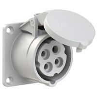 Plastic built-in socket CEE IP44/IP54