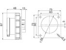 Plastic built-in plug CEE IP67