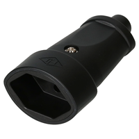 Presa volante tipo 13 TH strong IP20230V/10A/P+N+PE nera
