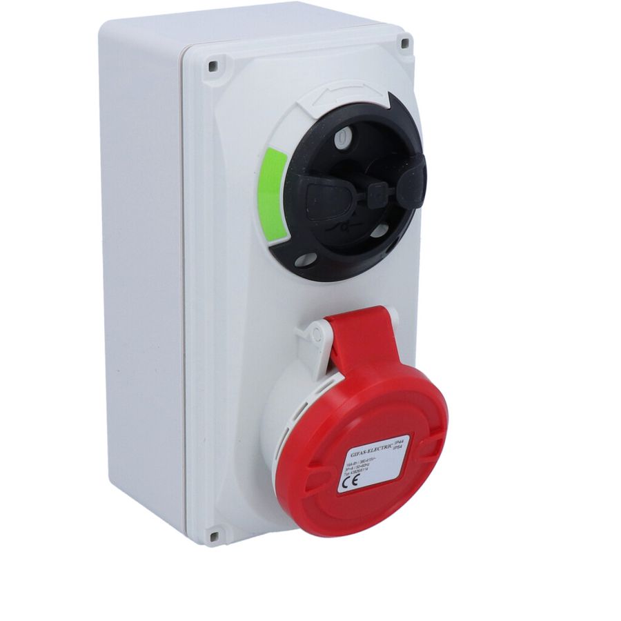 Prise de sécurité commutable CEE IP44/IP54