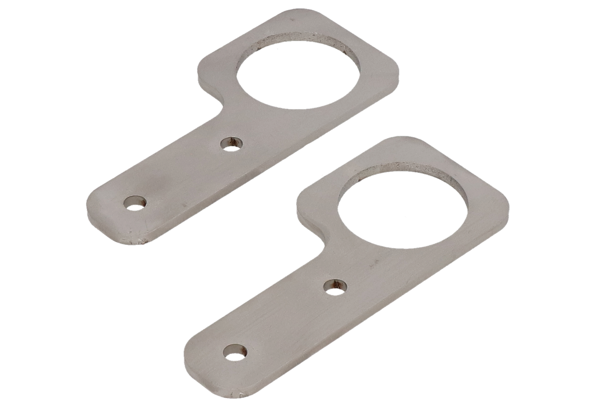 Bride de fixation pour support acier inox