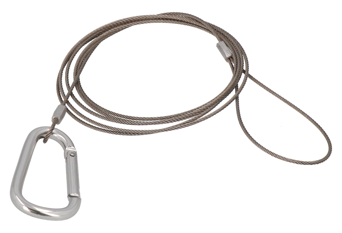 Fangseil mit Karabiner zu CraneLED