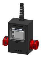 Quadretto elettrico portatile tipo 1812