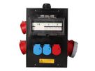 Quadro elettrico in gomma dura tipo 3900, nero