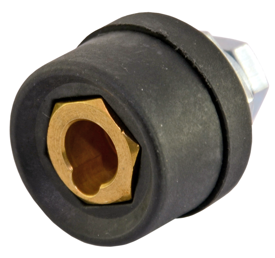 Welding built-in coupling, max. 400A,