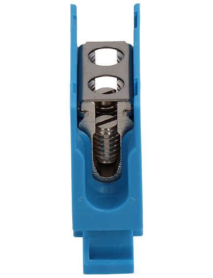 Abzweigklemme 16 mm² blau Woertz