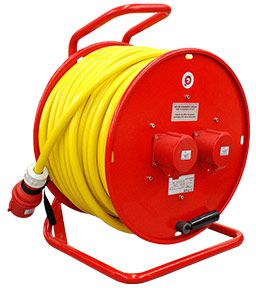 Cable reels tubular metal