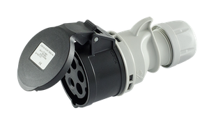 Coupling plastic CEE IP44/IP54