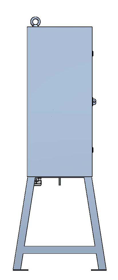 Main distributor box 63A, stainless steel