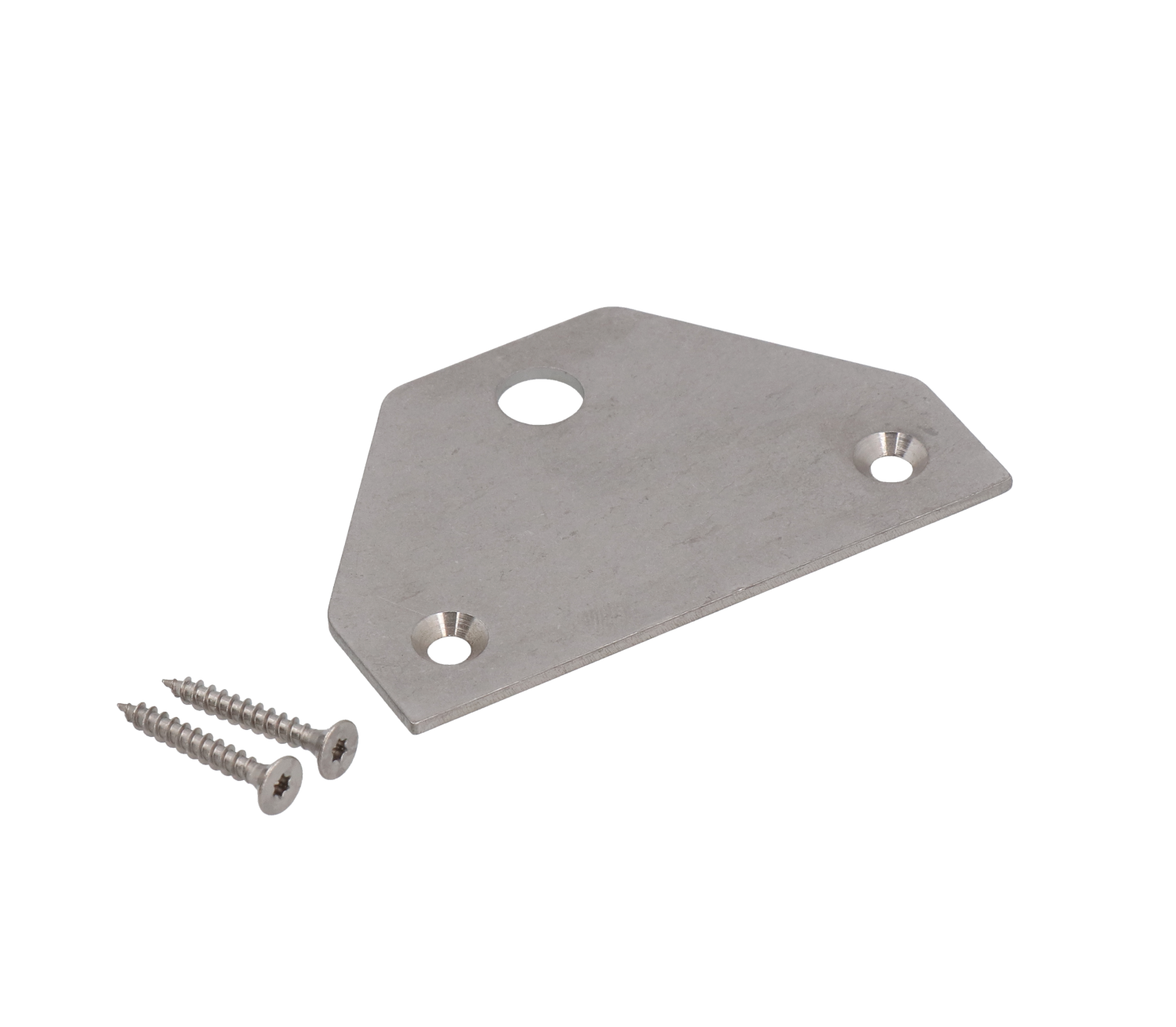 Mounting plate set V2A for distributor type 1400, incl. screws