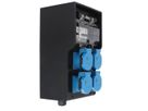Hard rubber distributor box type 7200, black