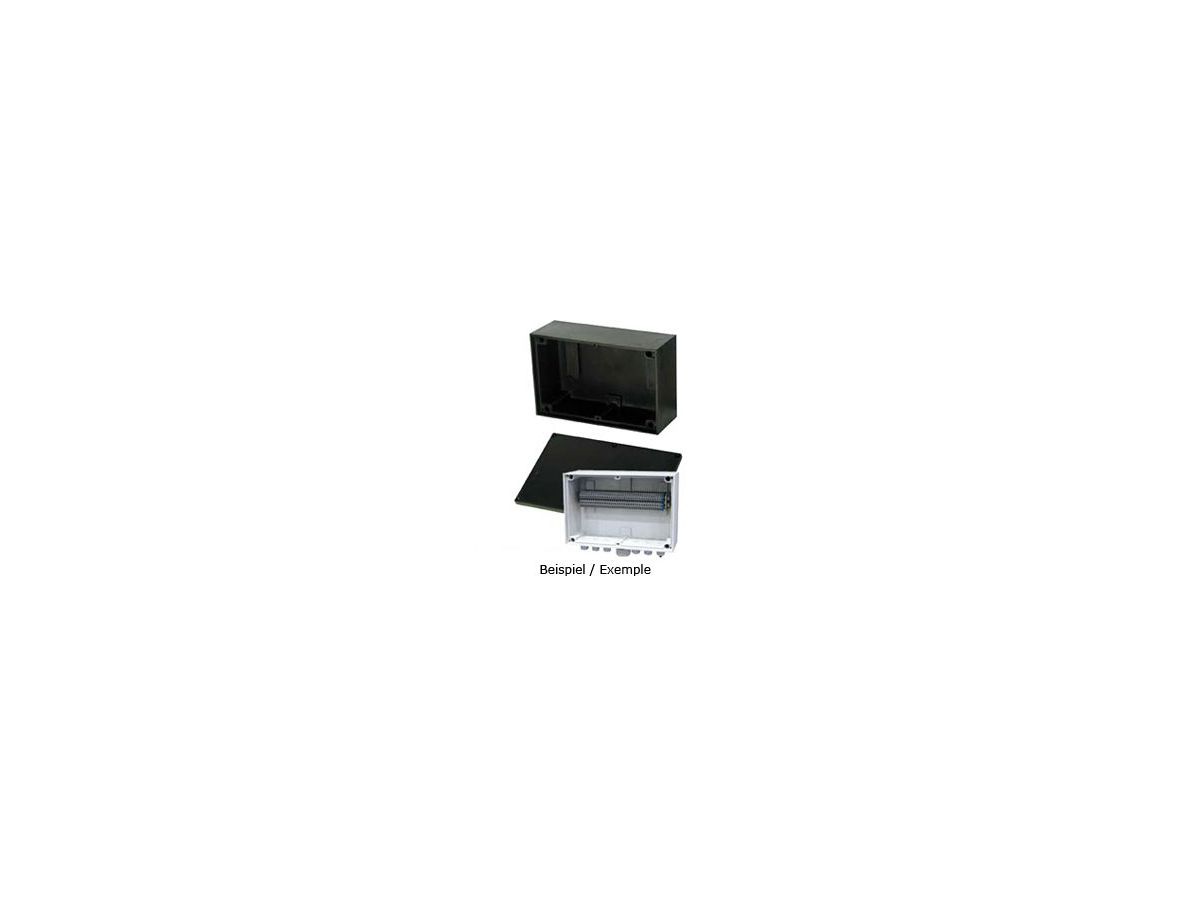 Hard rubber junction box type 3020, - GIFAS-ELECTRIC