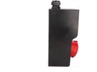 Hartgummiverteiler Typ 7200, schwarz
