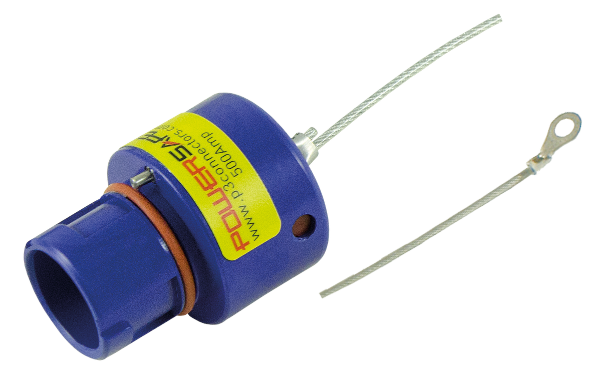 Schutzkappe IP67 blau