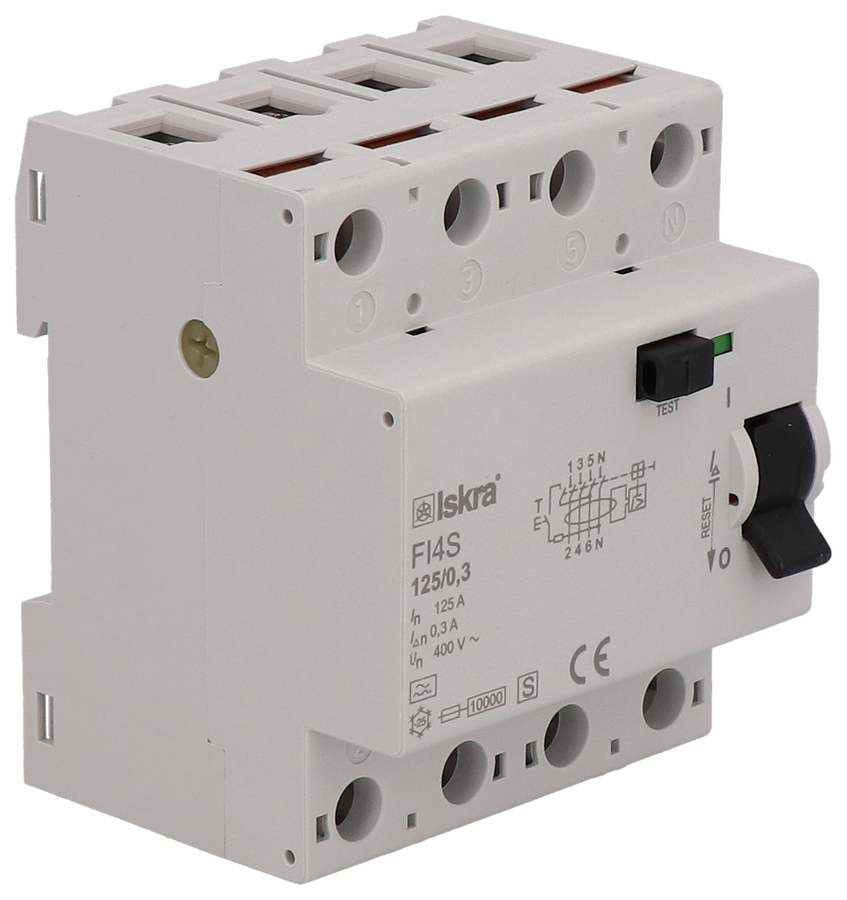 FI ISKRA Typ A 3N-125A/300mA selektiv