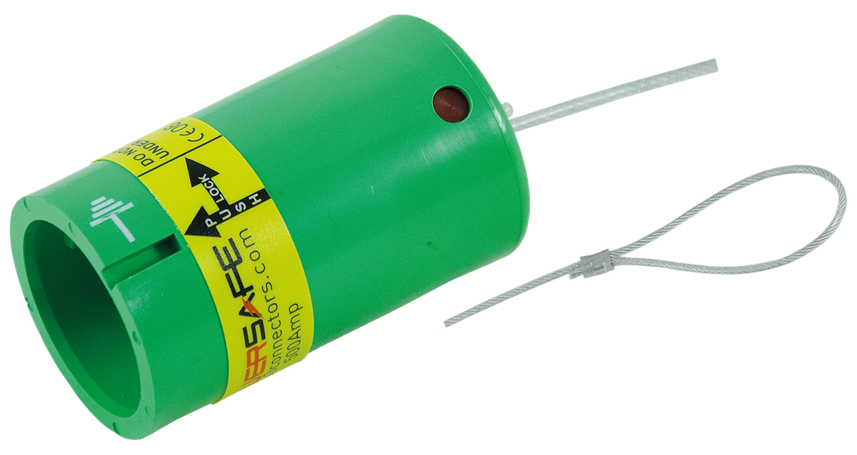 Protective cap IP67 green