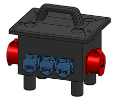 Boîtier de distribution type 6200 en butyl-caoutchouc