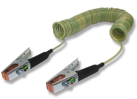 Spiral earth cable L 5.0m / TL 0.5m