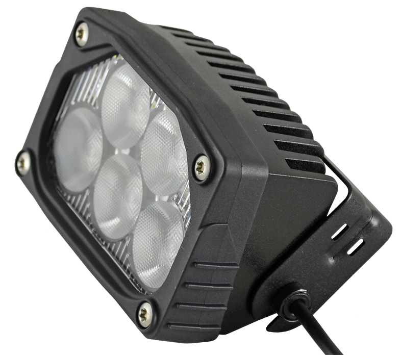 SpotLED 24 black, 3000K, Spot