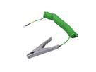 Single-pole heavy-duty stainless steel earthing clip,