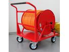 Cable reel steel type 506, red